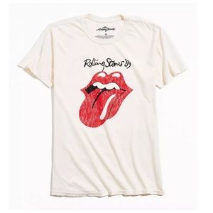 Urban Outfitters Rolling Stones Distressed Tee